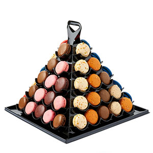 Pyramide de 24, 40, 60, 84, 112 macarons